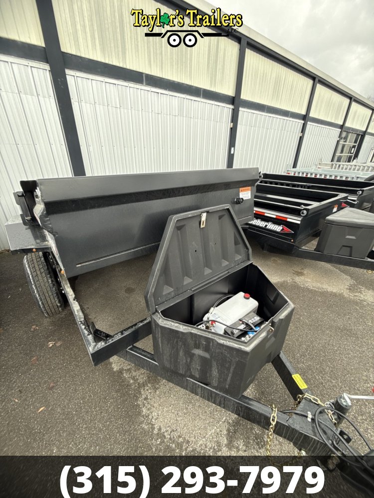 2025 Weberlane 5x10 7K GVW Dump Trailer w/Ramps & Tarp Kit