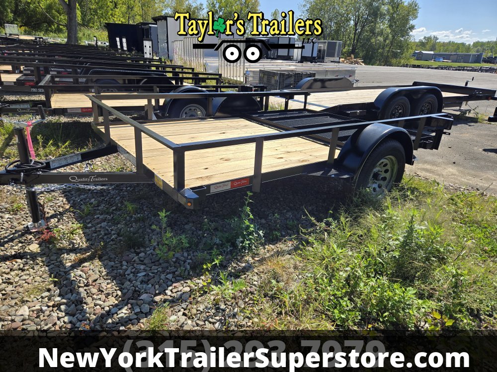 2026 Quality Trailers 77x10 Utility 2,990k GVWR