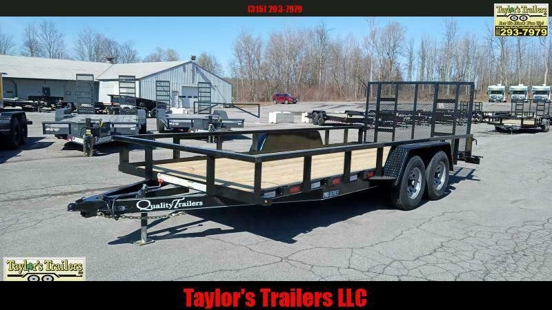 2025 Quality Trailers 82x16 Landscape 7,000 GVWR