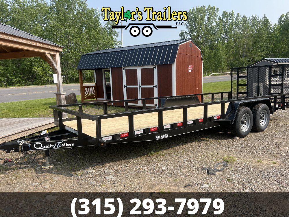 2026 Quality Trailers 82x22 Utility 9,990 GVWR