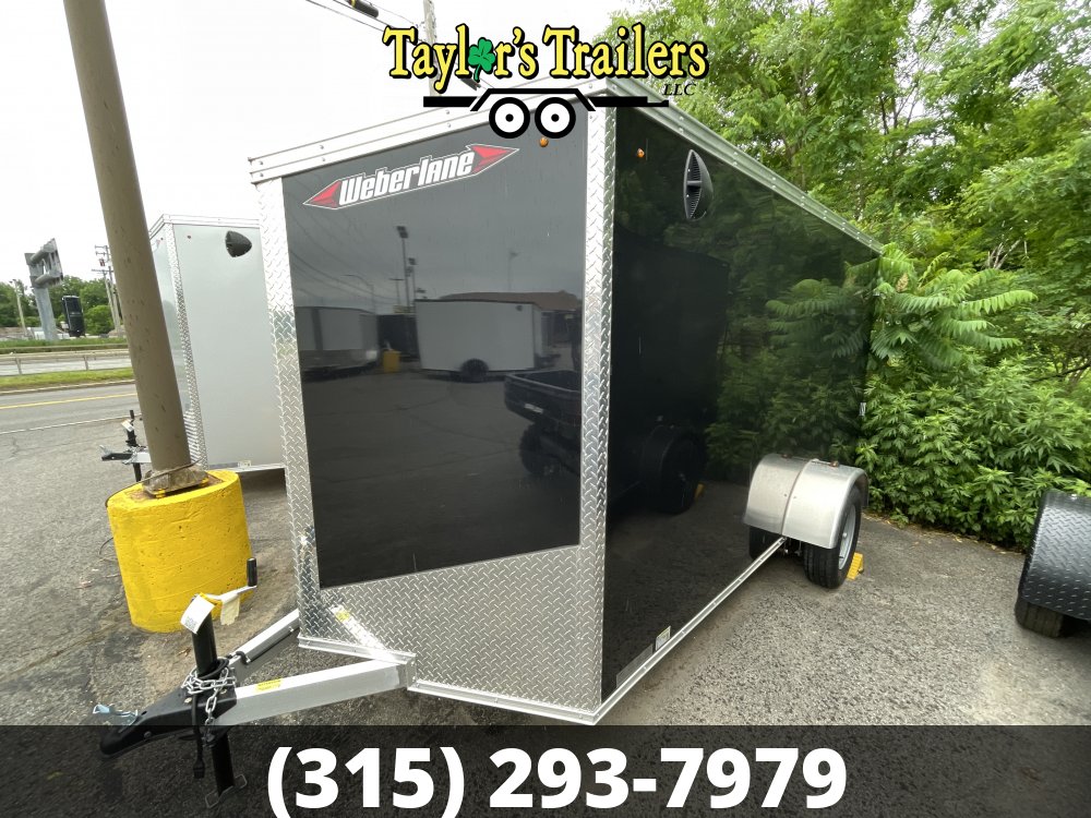 2025 Weberlane 6x12 Aluminum Cargo Trailer 2,989Lb GVW w/ 6' Ceiling