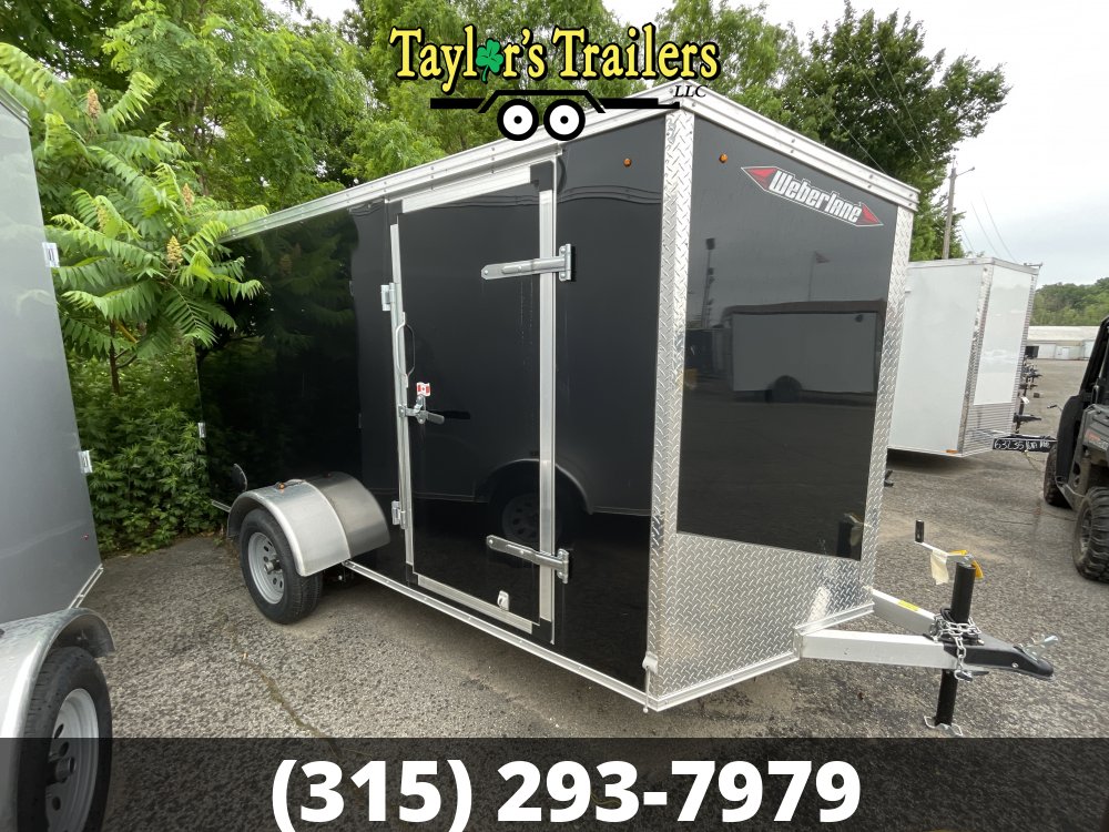 2025 Weberlane 6x12 Aluminum Cargo Trailer 2,989Lb GVW w/ 6' Ceiling