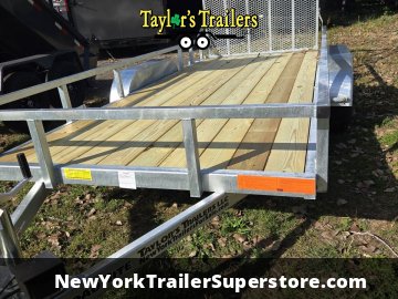 2026 Load Rite 6.5'x16'TA 7K GVW Galvanized Utility Trailer