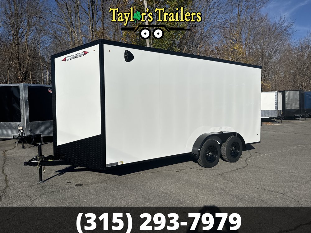 2025 Weberlane 7x16 Enclosed Cargo Trailer 7K GVW