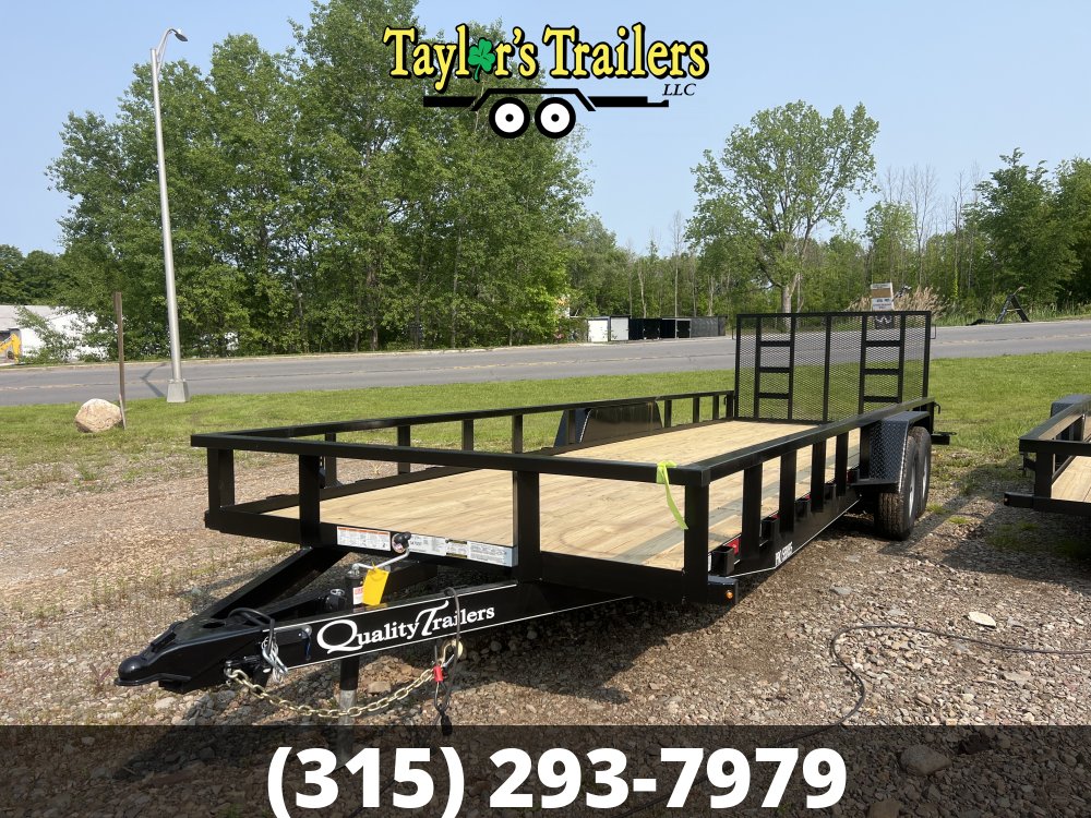 2026 Quality Trailers 82x24 Utility 9,990 GVWR