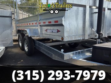 2025 Weberlane 7x14 15K GVW Gavanized Dump Trailer w/Tarp Kit