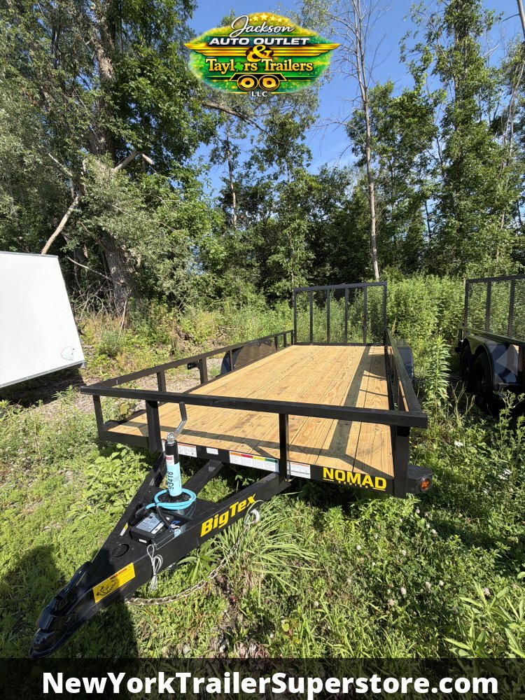2027 Big Tex 77" x 16 60PI Utility Trailer