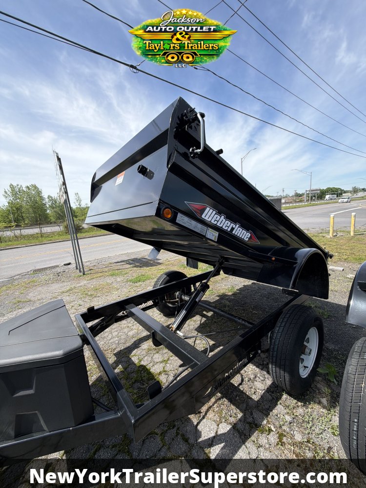 2026 Weberlane 5x8SA Dump 5k GVW w/ Tarp Kit
