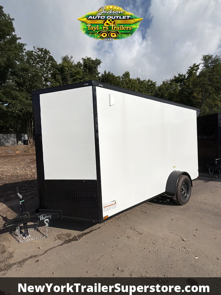 2026 Quality Cargo 6X12 3K GVW w/ 6'6 Ceiling, Rear Wing w/ Lights