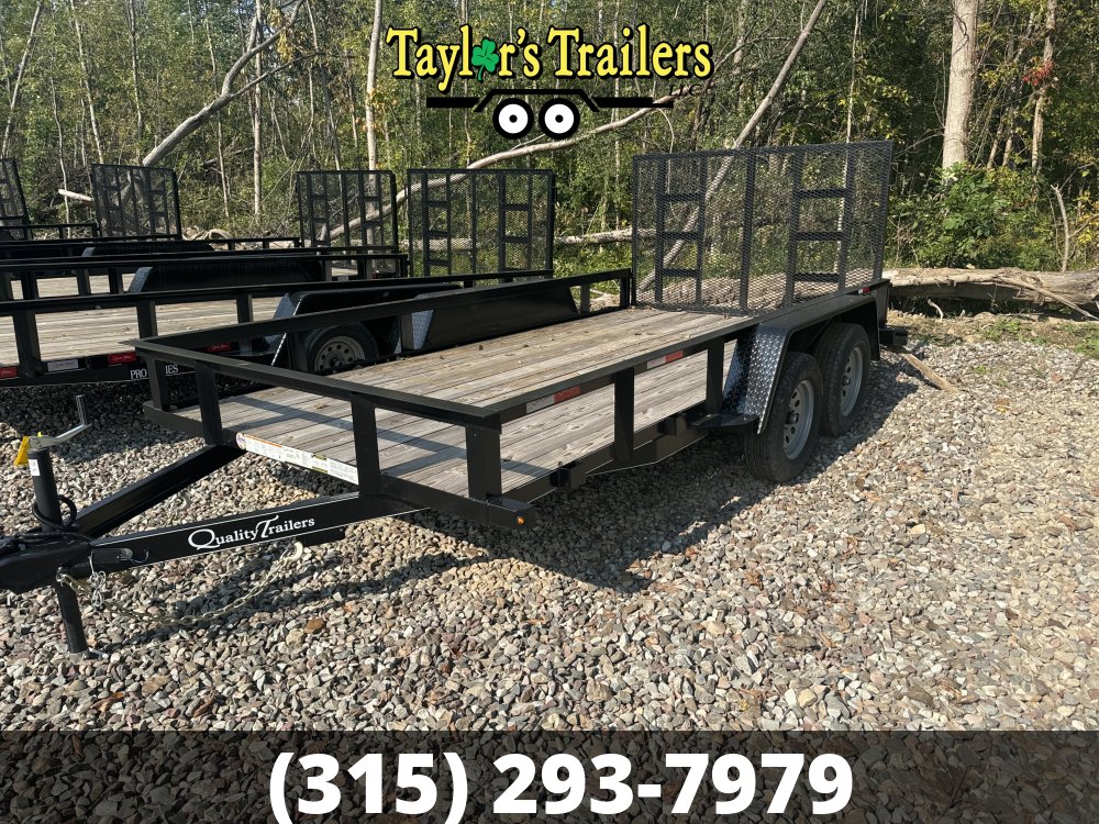 2024 Quality Trailers 82x14 Landscape 7,000 GVWR