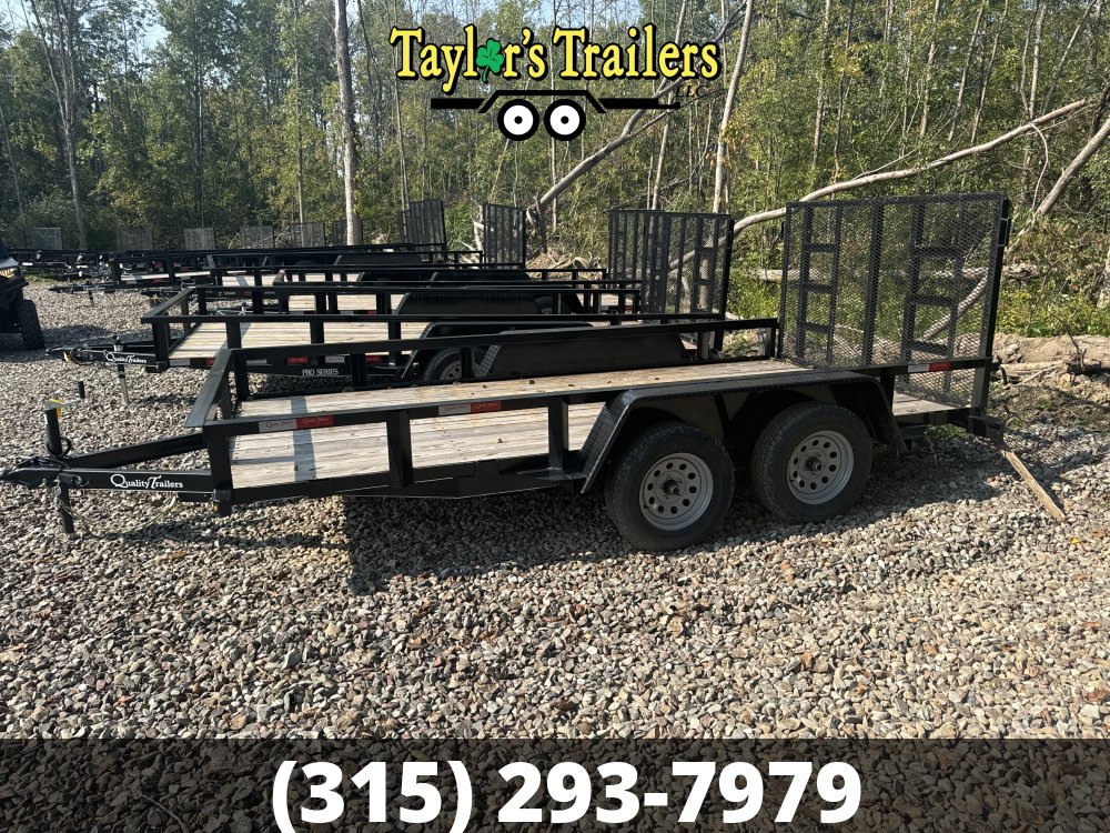 2024 Quality Trailers 82x14 Landscape 7,000 GVWR