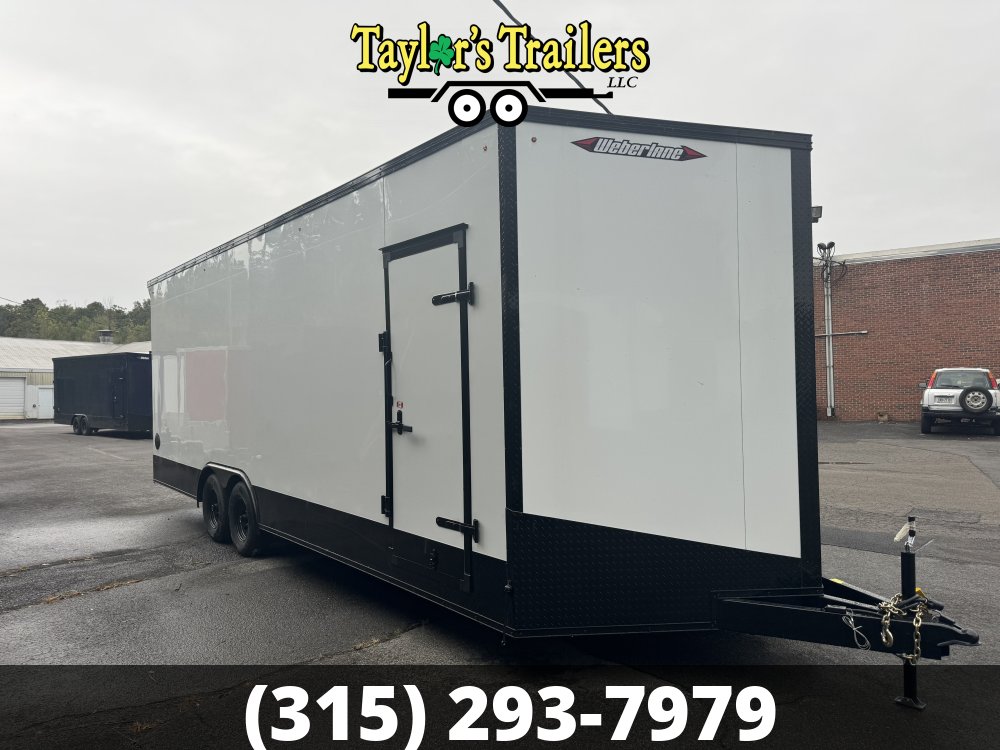 2025 WEBERLANE CARGO TRAILER 8.5X24 9900 GVW Scratch & Dent Special