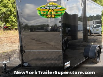 2026 Quality Cargo 7x12 Trailer w/ 7' Ceiling, Rear Wing w/ Lights