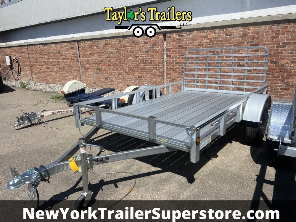 2025 Stirling 6x10 SA Galvanized Utility 2650 GVW