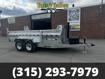 2025 Weber Lane 82x12 Galanized Dump Trailer 10K GVW w/Tarp Kit