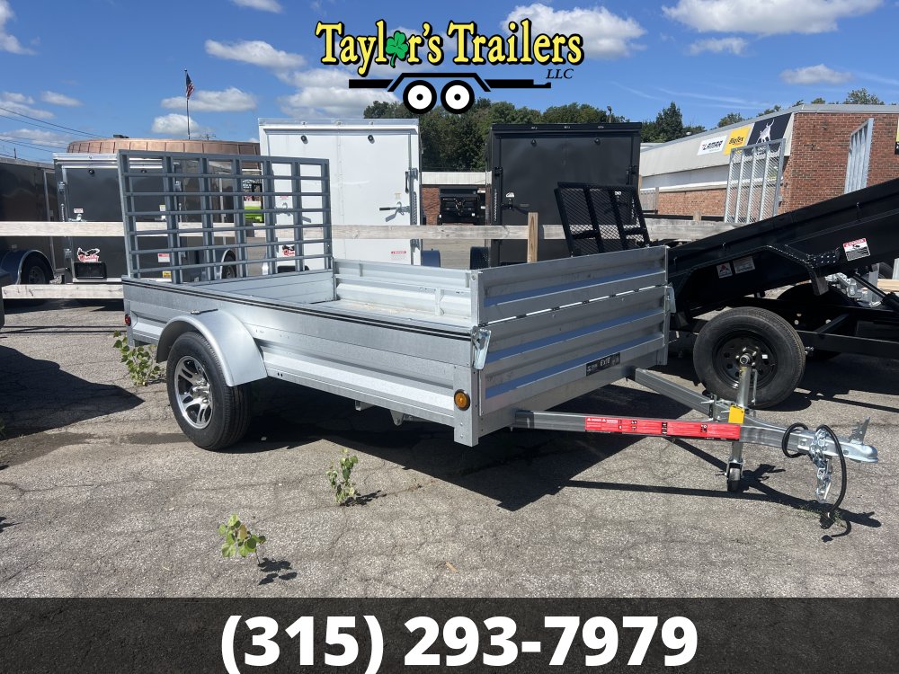 2025 Stirling 6x10 SA Galvanized Utility 2990 GVW w/ Solid Sides