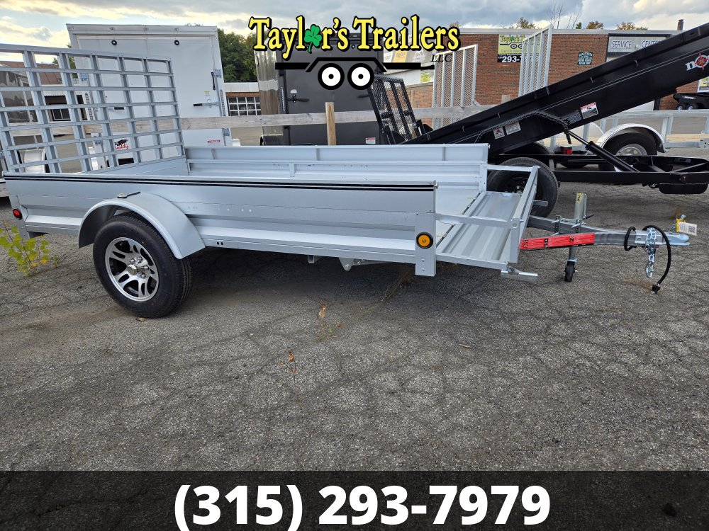 2025 Stirling 6x10 SA Galvanized Utility 2990k GVW w/ Solid Sides