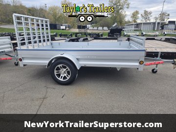 2025 Stirling 6x10SA Galvanized Utility 2990GVW w/ Solid Sides