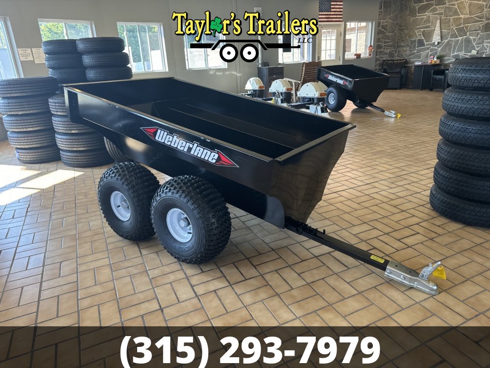 2025 Weberlane 3' x 6' Tandem ATV Dump Trailer Tandem Axel