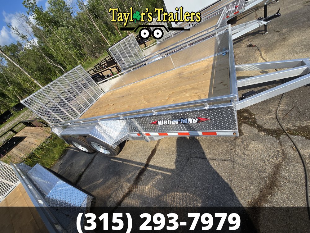 2026 Weberlane 82x14TA Aluminum Utility 7k GVW