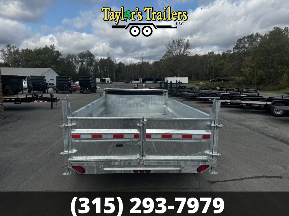 2025 Weber Lane 82x12 Galanized Dump Trailer 10K GVW w/Tarp Kit