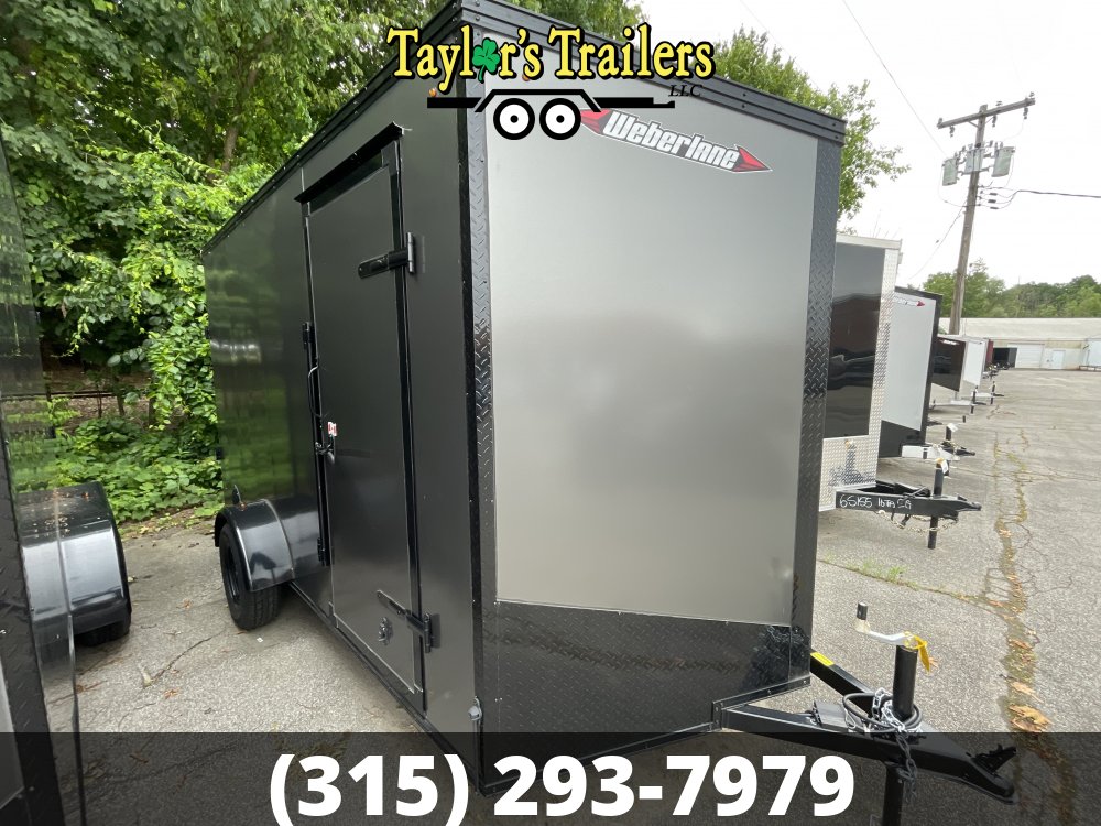 2025 Weberlane 7x12 Enclosed Cargo Trailer 3,500lb GVW w/ 7' Ceiling