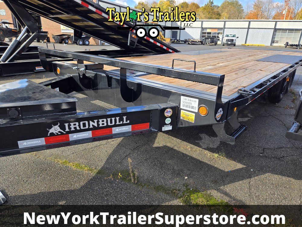 2026 Iron Bull 102X24 14K GVW Tilt Deck Over Equipment Trailer