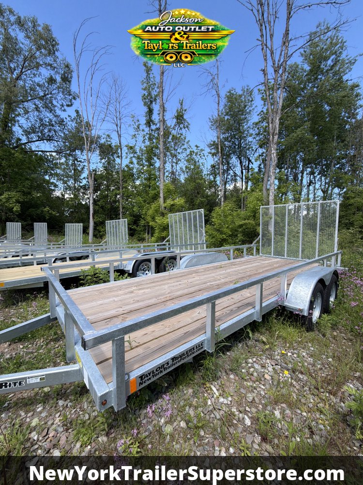 2026 Load Rite 79"X18 7K GVW Galvanized Utility Trailer
