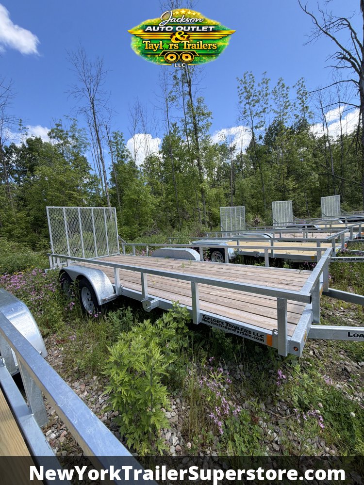 2026 Load Rite 79"X18 7K GVW Galvanized Utility Trailer