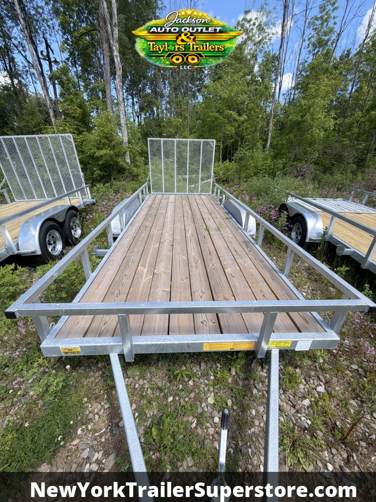 2026 Load Rite 79"X18 7K GVW Galvanized Utility Trailer