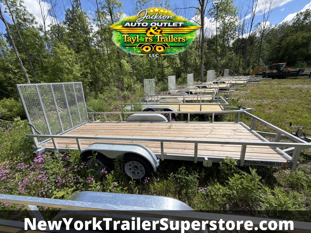 2026 Load Rite 79"X18 7K GVW Galvanized Utility Trailer