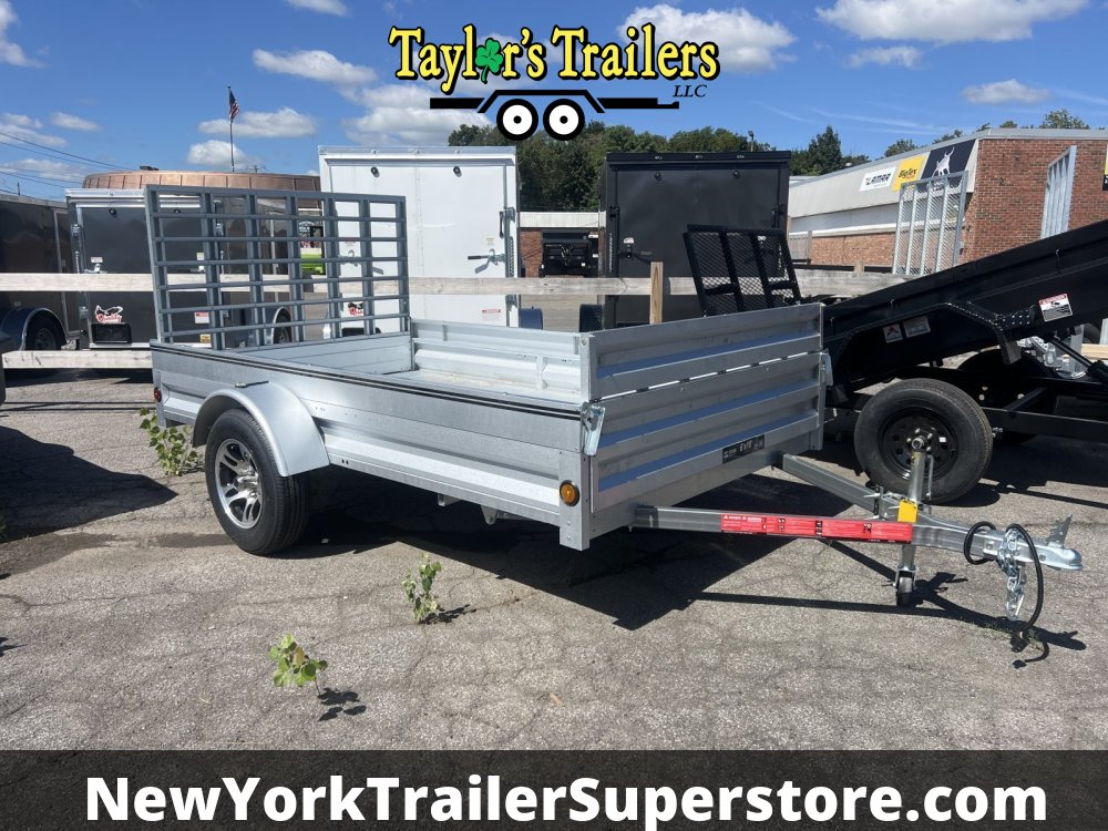 2025 Stirling 6x10SA Galvanized Utility 2990GVW w/ Solid Sides