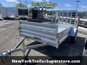 2025 Stirling 6x10SA Galvanized Utility 2990GVW w/ Solid Sides