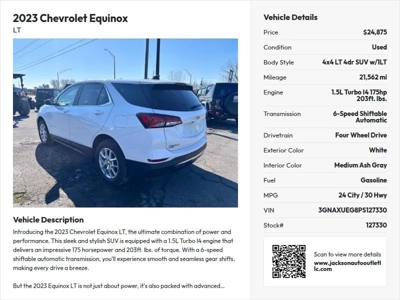 2023 Chevrolet Equinox SUV