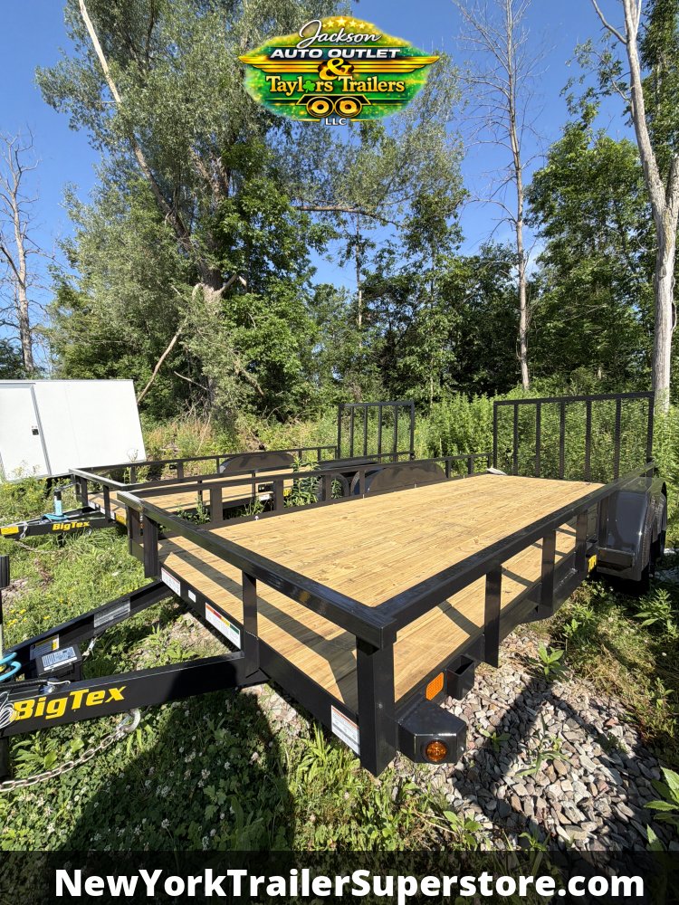 2027 Big Tex 7 x 18 70PI Utility Trailer