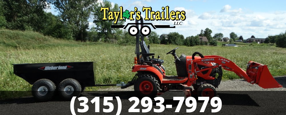 2025 Weberlane ATV 3' x 5' ATV Dump Trailer Single Axel