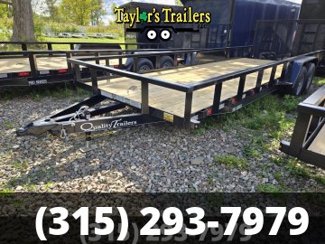 2026 Quality Trailers 82x22 Utility 9,990 GVWR