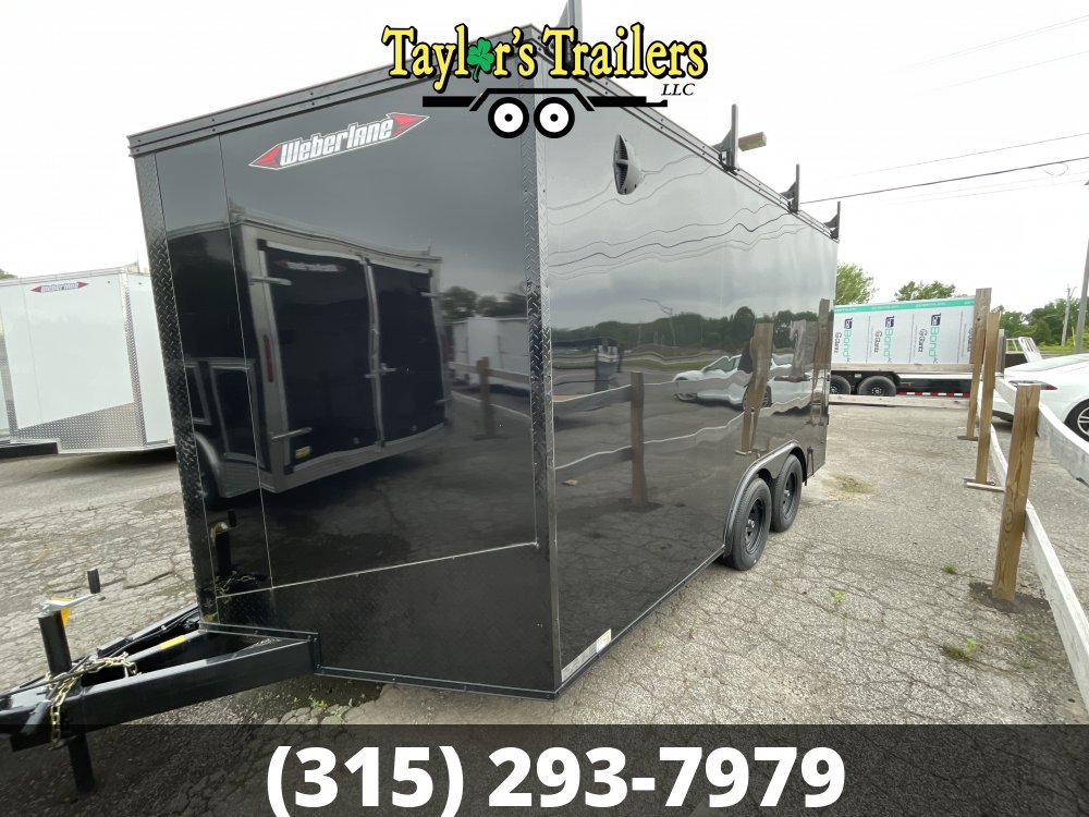 2025 Weberlane 8.5x14 Contractor Enclosed Trailer 7K GVW w/ 7'6" Ceiling