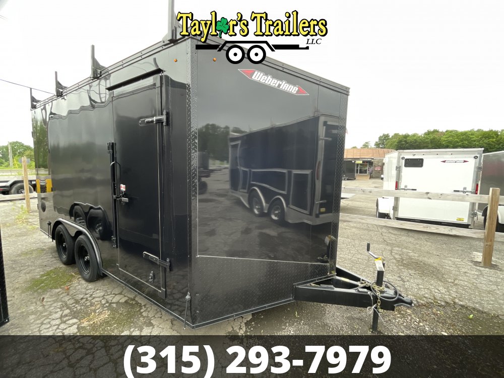 2025 Weberlane 8.5x14 Contractor Enclosed Trailer 7K GVW w/ 7'6" Ceiling