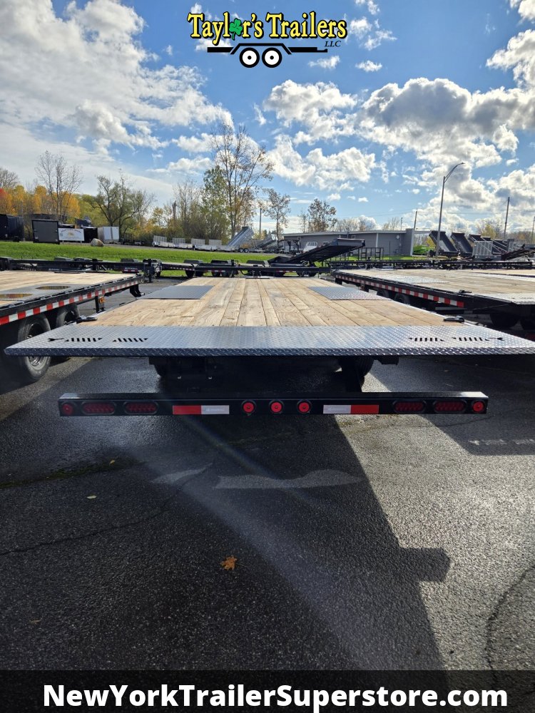 2026 Iron Bull 102X24 14K GVW Tilt Deck Over Equipment Trailer