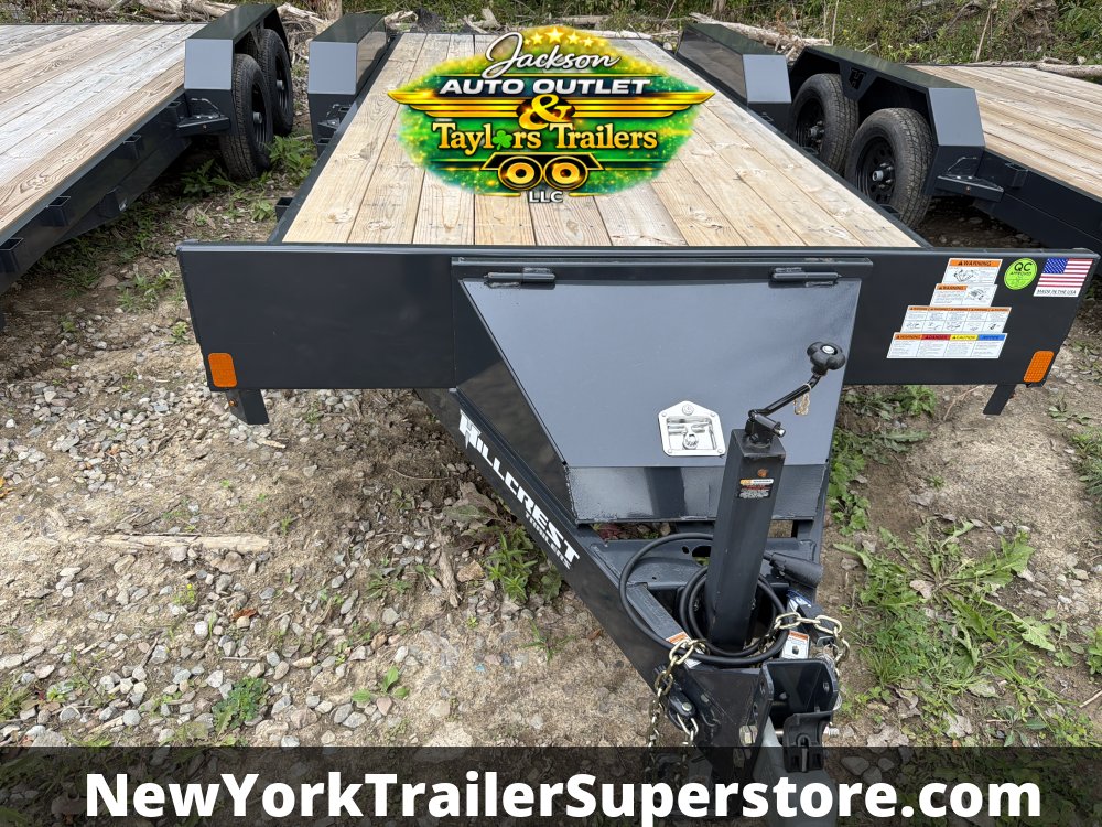 2026 Hillcrest 82x18' Flatbed Car Hauler 9,995 GVWR