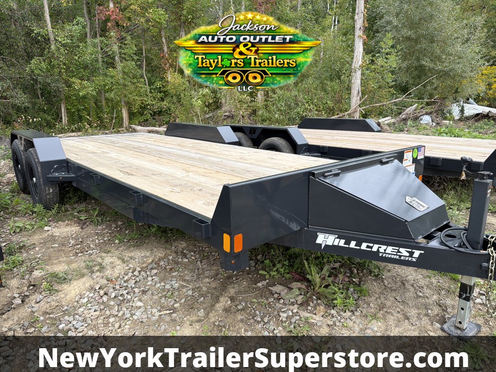 2026 Hillcrest 82x18' Flatbed Car Hauler 9,995 GVWR