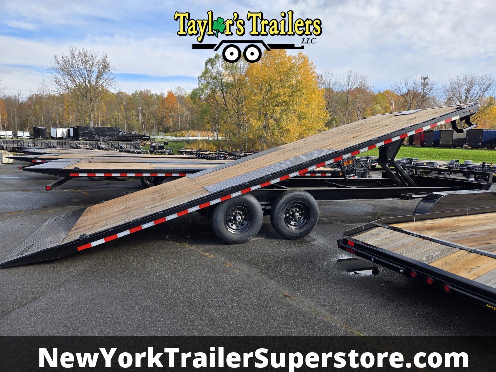 2026 Iron Bull 102X24 14K GVW Tilt Deck Over Equipment Trailer