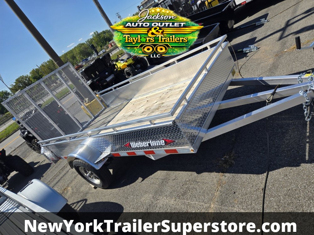 2025 Weberlane 5x10SA Aluminum Utility 2990k GVW