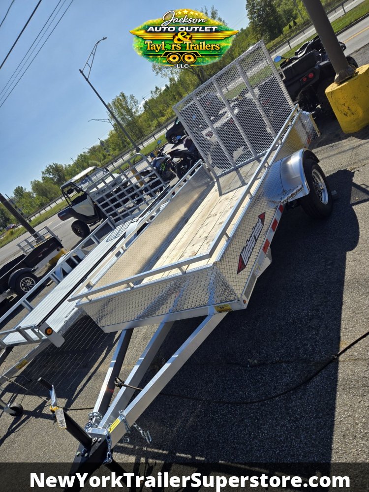 2025 Weberlane 5x10SA Aluminum Utility 2990k GVW