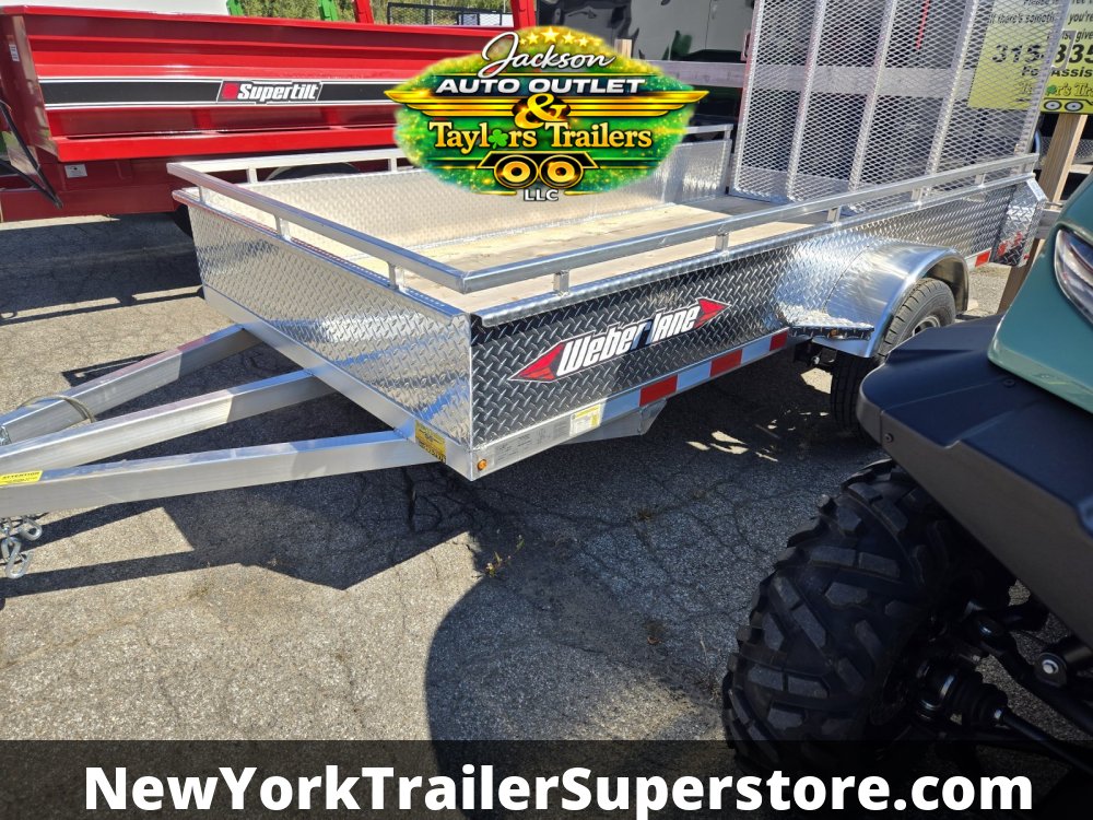 2025 Weberlane 5x10SA Aluminum Utility 2990k GVW
