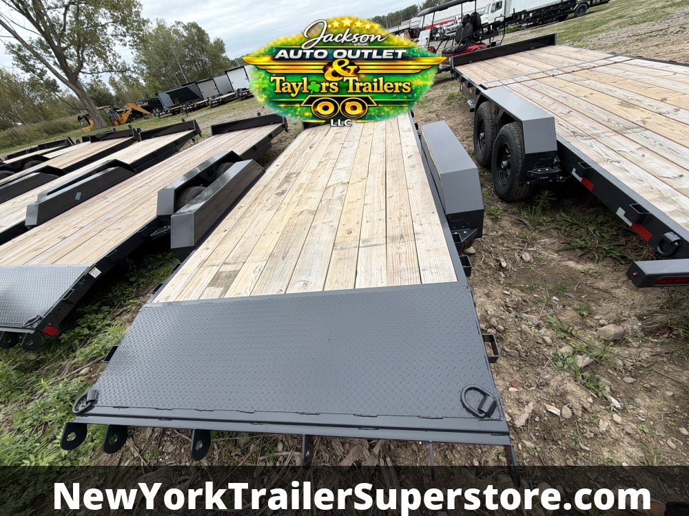 2026 Hillcrest 82x16' Flatbed Car Hauler 9,995 GVWR