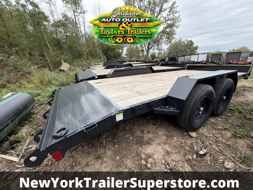 2026 Hillcrest 82x16' Flatbed Car Hauler 9,995 GVWR