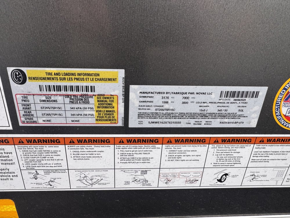 Mirage 7x16 7,000 Enclosed