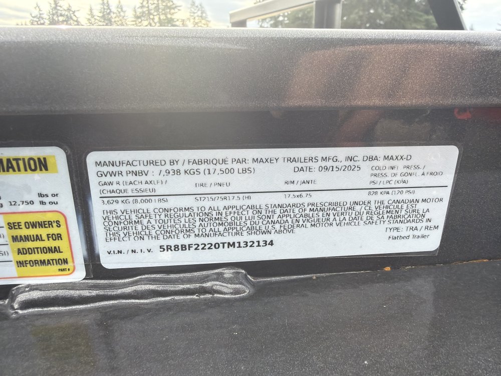 Maxx-D 8.5x22 17,500 Tilt